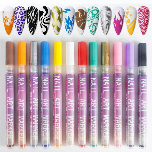 NailArt Pro™ – Precision Graffiti Marker Set