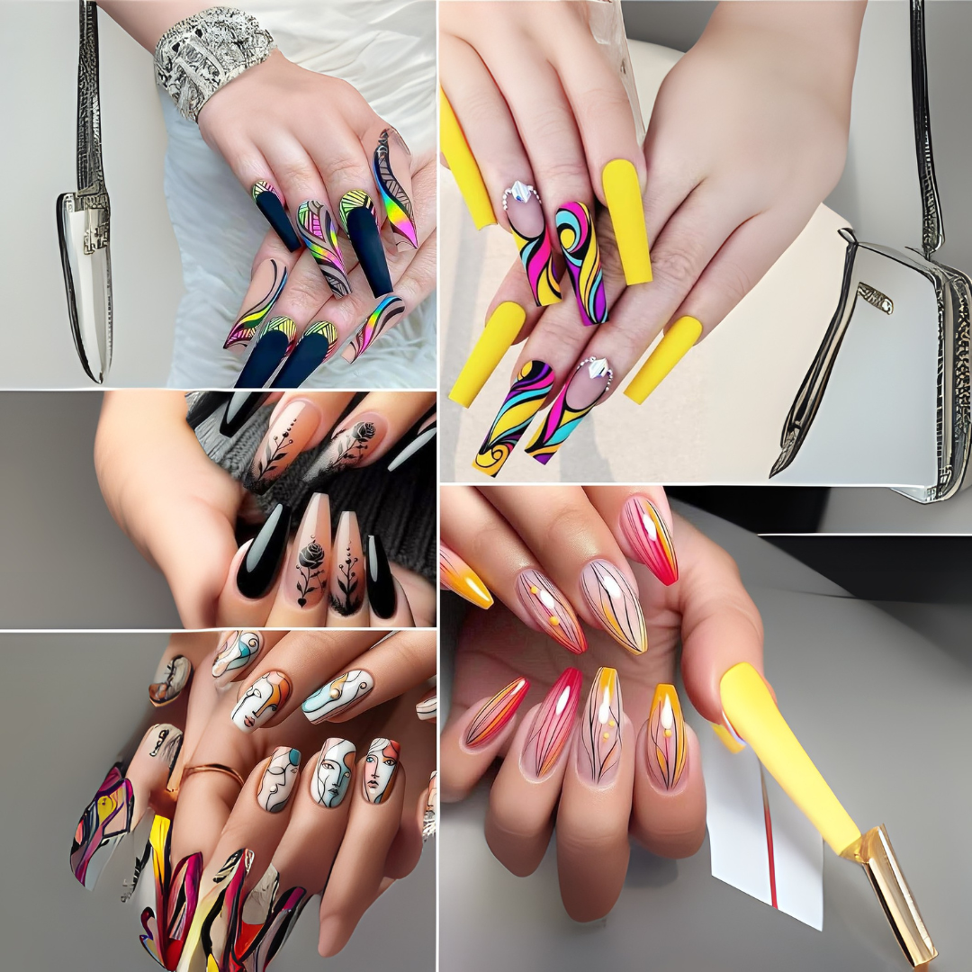 NailArt Pro™ – Precision Graffiti Marker Set